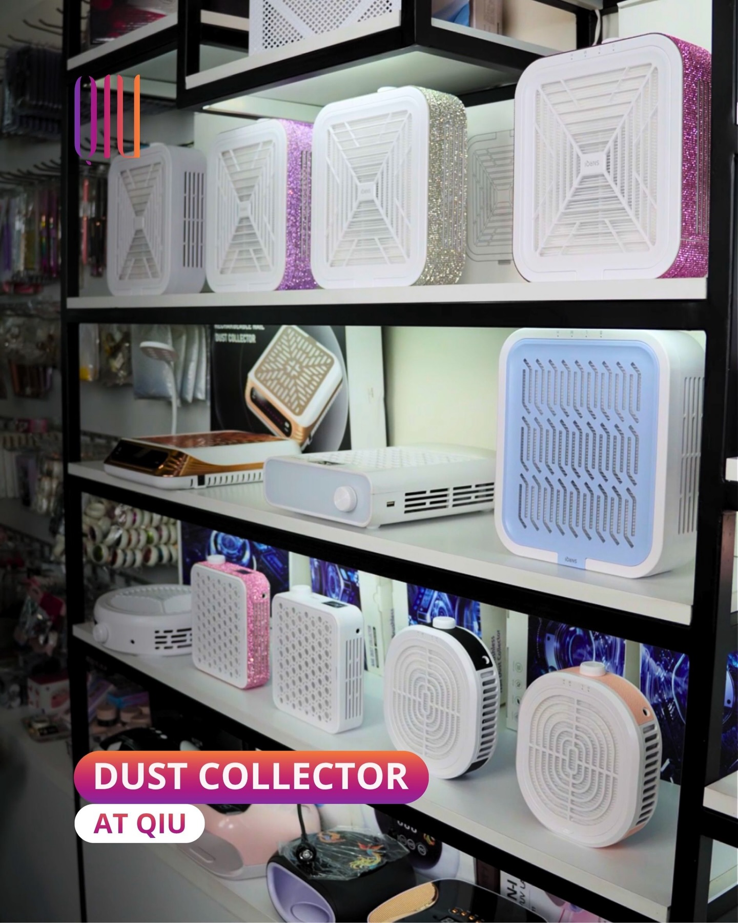 Clean nails. Clean space. 💅✨
Dust Collector — high quality at QIU
#QIU #MinimalVibes #Nails